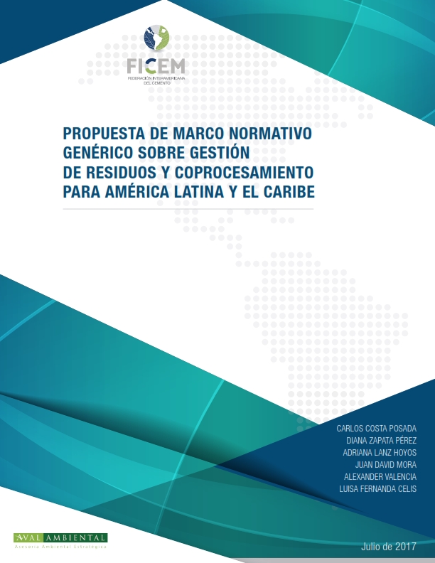 Portada: Legislación internacional aplicable a la valorización energética de los residuos y el coprocesamiento