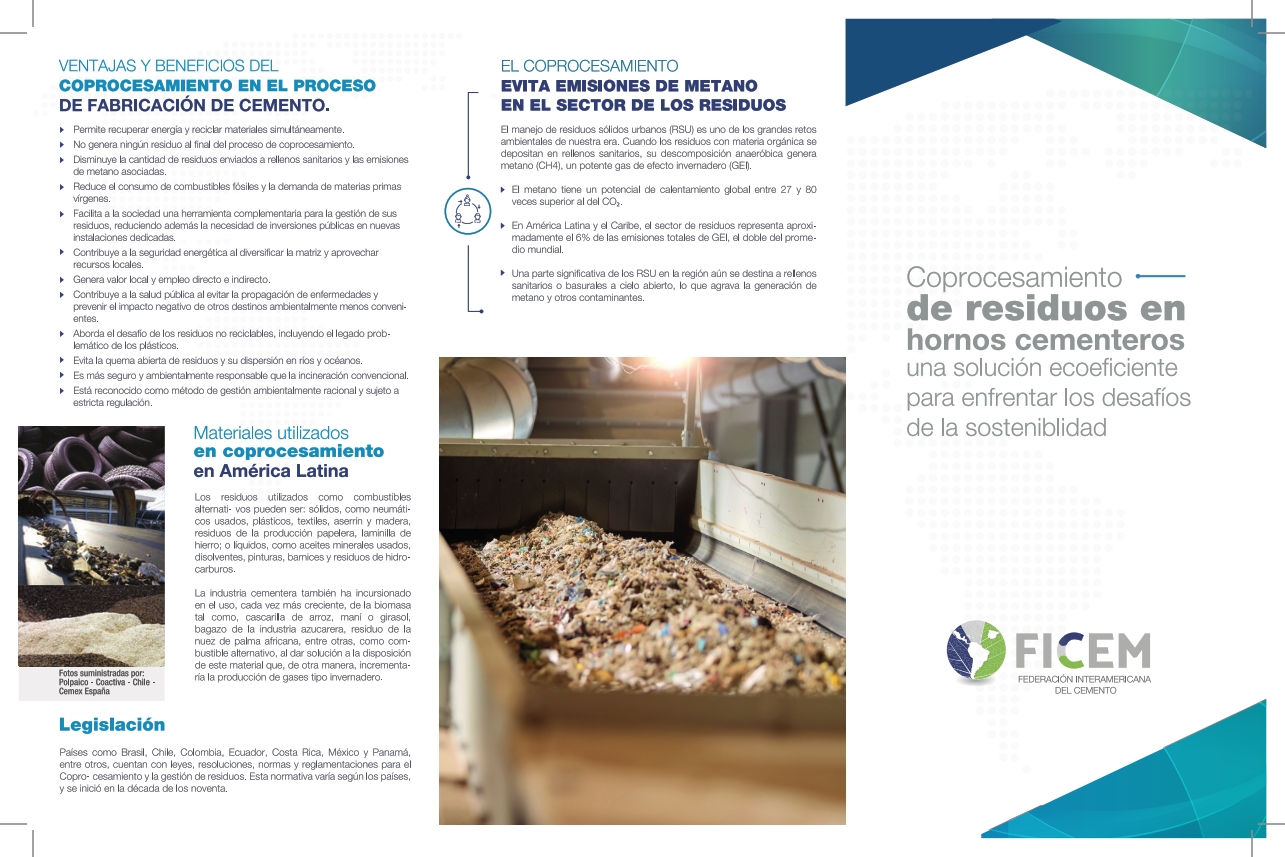 Portada: Coprocesamiento de residuos en hornos cementeros